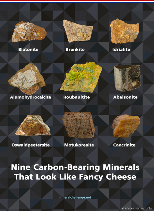Carbon Minerals That Look Like Fancy Cheese